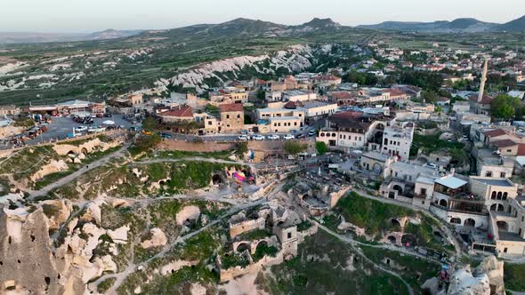 The best landscapes of Cappadocia aerial view 4 K