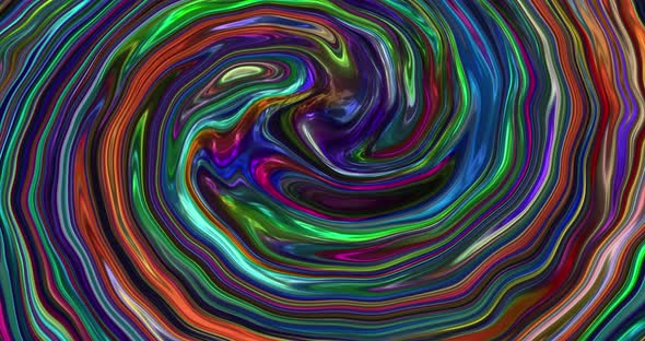 Abstract twirling animation