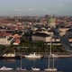 Aerial View Of Amalienborg Castle, Denmark - VideoHive Item for Sale