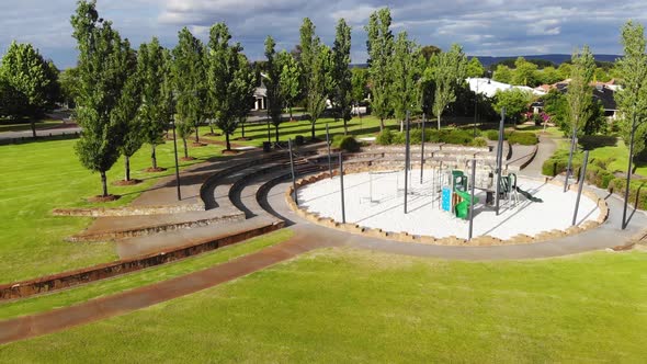 Aerial View of a Park in Australia