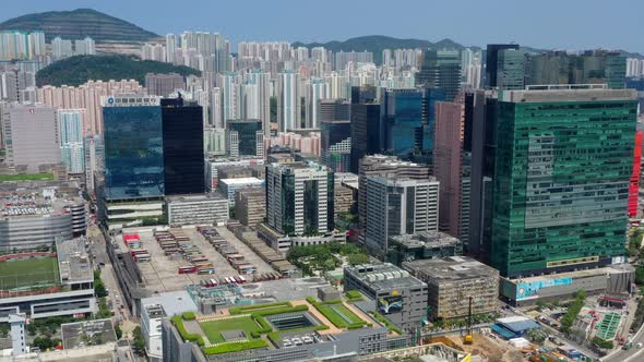 Hong Kong city from top