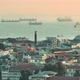 aerial view of ship traffic - VideoHive Item for Sale