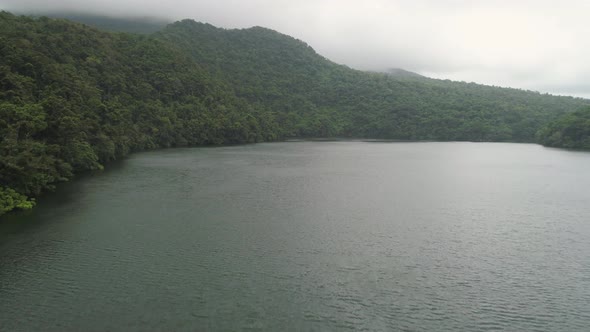 Lake Mountains Bulusan