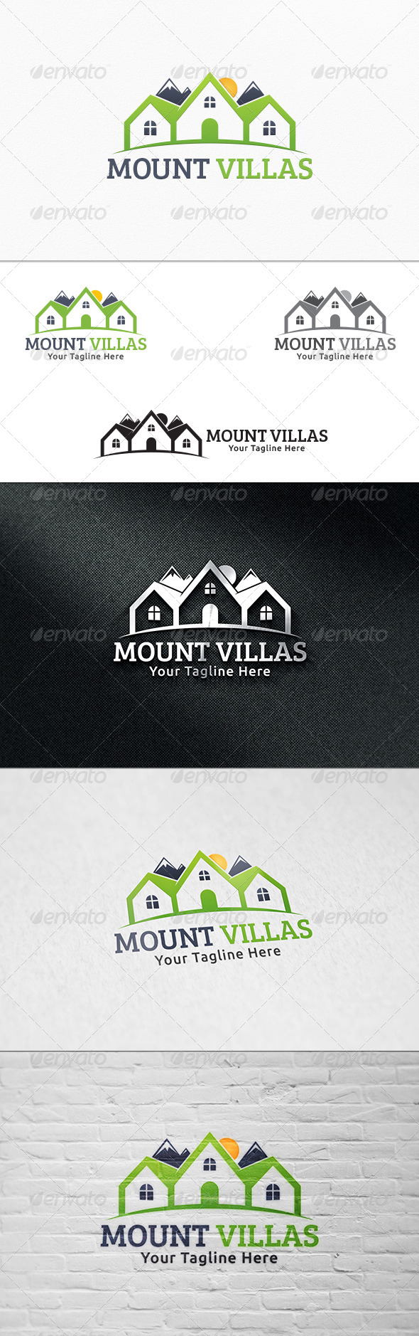 Mount Villas - Logo Template