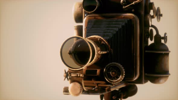 Antique Old Retro Photo Camera