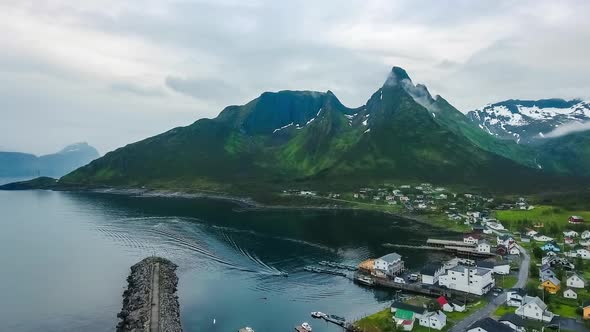 Mefjordvar, Island Senja. Beautiful Nature Norway Natural Landscape Mefjord