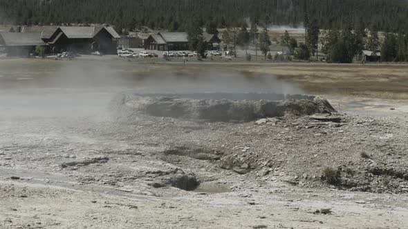 Crater at Yellowstone National Park