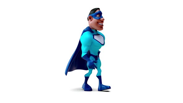 Fun 3D cartoon fun superhero alt