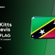 Saint Kitts And Nevis Flag 3D Glass Badge - VideoHive Item for Sale