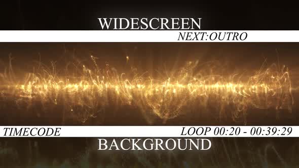 Brown Gold Particles Widescreen Background