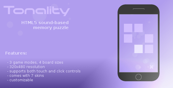 Tonality - Sound Memory Game