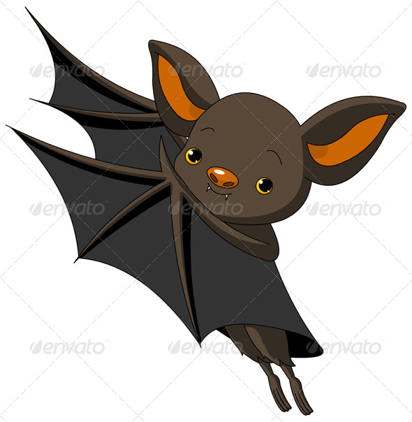 Halloween Bat Presenting