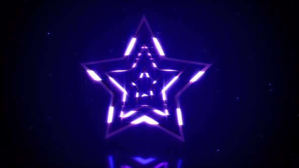 Rotations of a Shining Neon Star in Modern Fluorescent Light