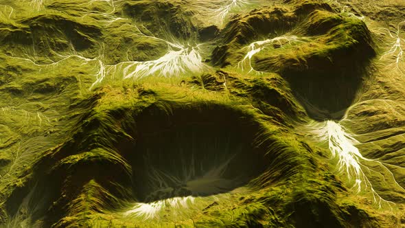 View of the Alien Planet Landscape alt