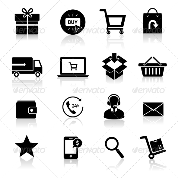 Shopping E-commerce Icons