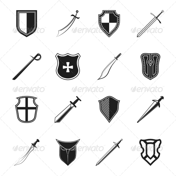 Sword and Shield Icon