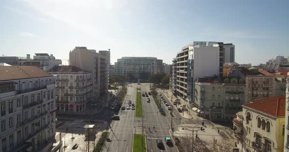 Avenue in Lisbon