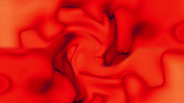 Splash red color ink liquid wavy animation. Vd 540