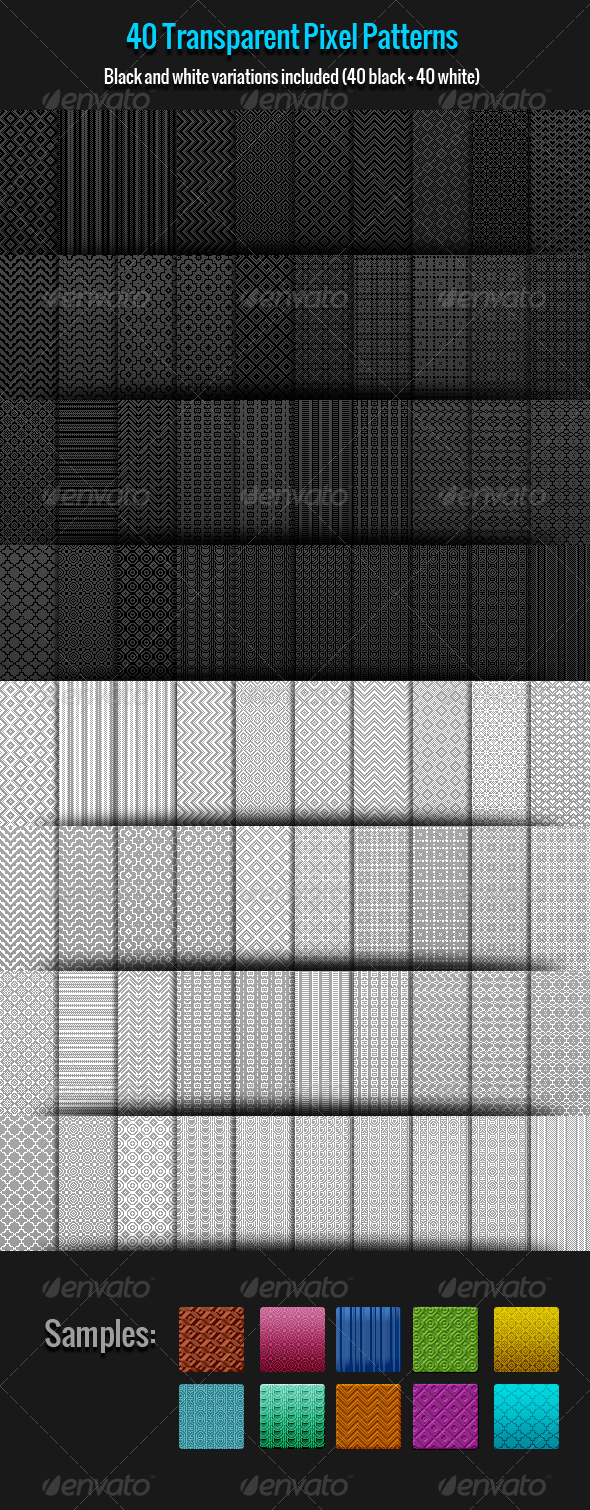 40 Pixel Patterns