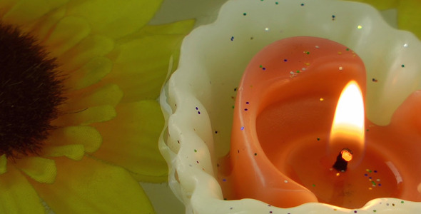 Candles And Flowers On The Water 2 alt