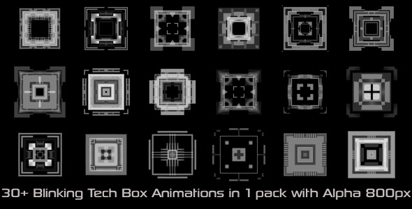 Blinking Tech Boxes Pack