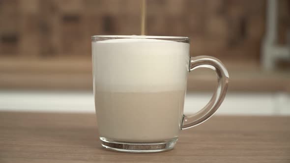 Mug of Cappuccino or Latte Coffee