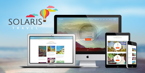 Solaris | Travel & Hotel Booking Theme