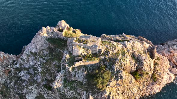 Alanya Castle Alanya Kalesi Aerial View