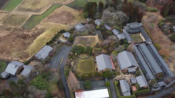 The Aerial view of Kumamoto