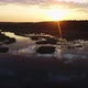 Beautiful Sunset Above Wild Swamp and Forest - VideoHive Item for Sale