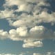 White Clouds Moving Over The Sky - VideoHive Item for Sale