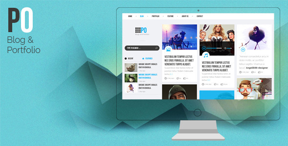 PO - Creative PSD Template