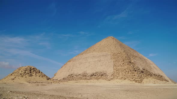 The Bent Pyramid Is an Ancient Egyptian Pyramid