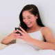 Attractive Brunette Texting On Her Smartphone - VideoHive Item for Sale