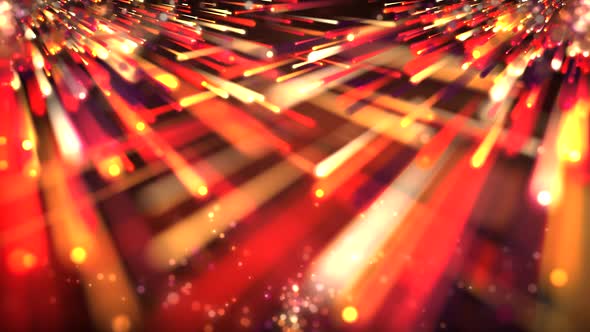 Abstract Colorful  Light Streaks Animated Flow Seamless Loop 4K