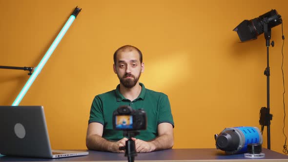 Creative Man Filming Intro