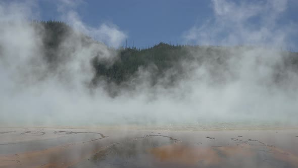 Spring in Yellowstone National Park