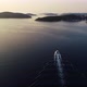 Aerial view of luxury speed boat sailing in Mediterranean sea in Europe.  - VideoHive Item for Sale