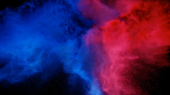 Blue-Red Exploding Color Powder alt