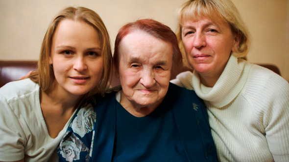 Portrait Of Three Women Of Different Age