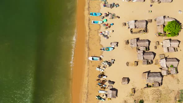 Fishing Village in Sri Lanka