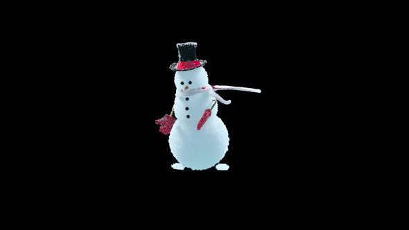 Snowman Dancing HD