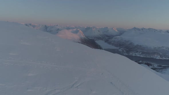 Fly Over The Edge Of The Mountain