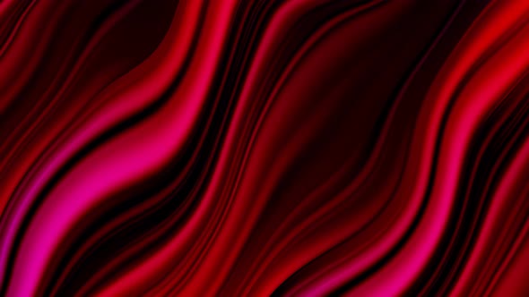Abstract Red Fantasy Glow wavy surface