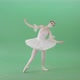 Dance Ballerina Ballet Girl looking For Corona Virus Isolated on Green Screen - VideoHive Item for Sale