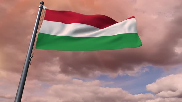 Hungary Flag 4K