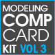 Model Comp Card Template Kit Vol. 3 - GraphicRiver Item for Sale