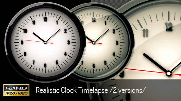 Realistic Clock Animation