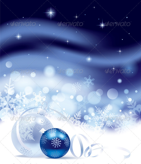 Christmas and New-Year's Background