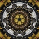 Silver Gold Ethnic Ornament Kaleidoscope - VideoHive Item for Sale